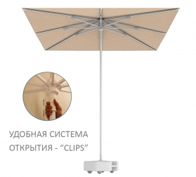 Зонт пляжный профессиональный 2х2 м-thumbs-Фото1