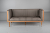 Диван двухместный с обивкой Caris Timo граб, ткань Фото 7