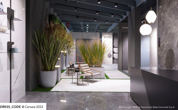 Atlas Concorde collaboration at Cersaie 2022, Болонья, Италия