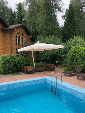 Загородный участок, зонт Milano Braccio