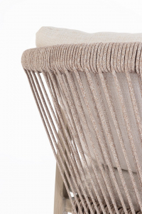 Кресло плетеное с подушками Garden Relax Kalimera алюминий, роуп, олефин древесный Фото 7