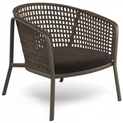 Лаунж-кресло металлическое с подушкой-thumbs-Фото1