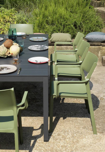 Комплект пластиковых кресел Nardi Trill Armchair Set 4 стеклопластик агава Фото 6