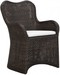 Кресло плетеное с подушкой-thumbs-Фото1