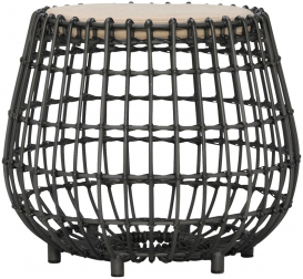 Пуф плетеный с подушкой-thumbs-Фото1