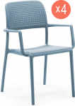Комплект пластиковых кресел Bora Set 4