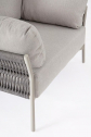 Кресло плетеное с подушками Garden Relax Pardis алюминий, роуп, олефин минеральный Фото 8