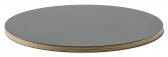 Столешница круглая PEDRALI Linoleum фанера, линолеум серый Фото 1
