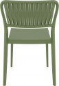 Стул пластиковый Siesta Contract Portofino стеклопластик, полипропилен оливковый Фото 8