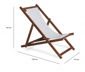 Кресло-шезлонг текстиленовое складное-thumbs-Фото3