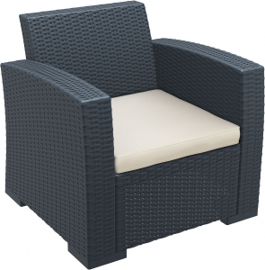 Подушка на сиденье Siesta Contract Monaco Seat Cushion полиэстер бежевый Фото 4