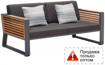 Диван двухместный с подушками-thumbs-Фото1