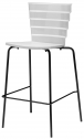 Стул пластиковый барный Et al. (Metalmobil) Bikini сталь, полипропилен Фото 1