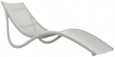 Лежак пластиковый Vondom Ibiza Basic полипропилен, стекловолокно слоновая кость Фото 4
