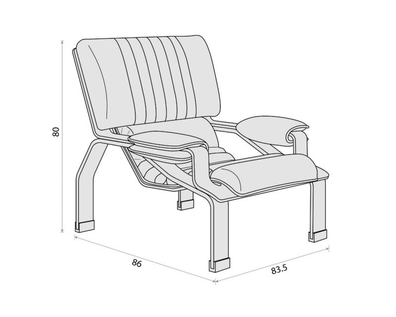Кресло мягкое Supercomfort