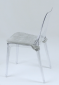 Комплект прозрачных стульев с подушками Scab Design Vanity Set 2 поликарбонат, полиэстер прозрачный, светло-серый Фото 5