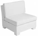 Модуль центральный пластиковый с подушками Ledge Lounger Signature полиэтилен, ткань Фото 5