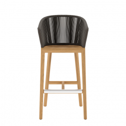 Кресло барное деревянное плетеное-thumbs-Фото4