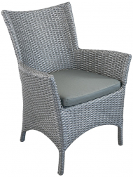 Кресло плетеное с подушкой-thumbs-Фото1