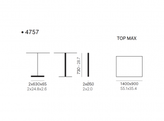Подстолье металлическое двойное-thumbs-Фото3