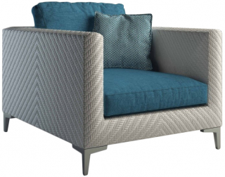 Кресло плетеное с подушками-thumbs-Фото1