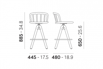 Стул деревянный полубарный-thumbs-Фото3