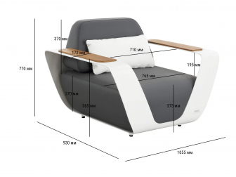 Кресло металлическое мягкое-thumbs-Фото3