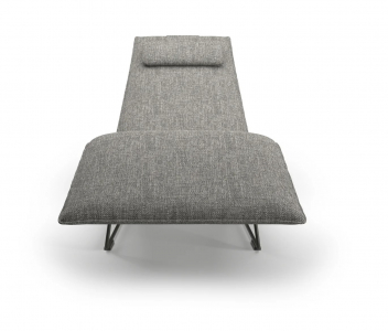 Шезлонг плетеный с матрасом SNOC Veu Terra алюминий, искусственный ротанг, олефин коричневый Фото 4