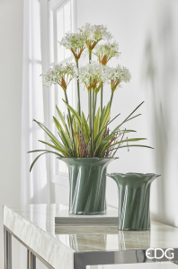 Ваза Цветение EDG Vase стекло зеленый Фото 2