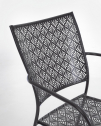 Кресло металлическое Garden Relax Lizette сталь антрацит Фото 7
