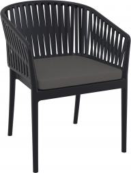 Кресло пластиковое с подушкой-thumbs-Фото1