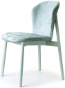 Стул деревянный с обивкой Scab Design Natural Finn бук, шенилл бук матовый аквамарин, светло-зеленый Фото 1