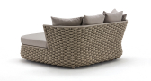 Лаунж-диван плетеный Tagliamento Leon алюминий, роуп, акрил Фото 6