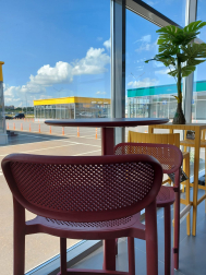 Стул пластиковый барный Nuta Stool 78
