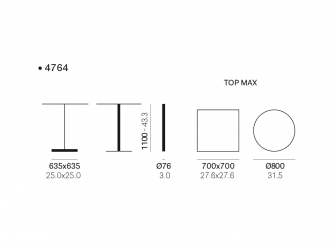 Подстолье металлическое барное-thumbs-Фото3