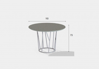 Стол обеденный металлический-thumbs-Фото3