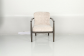 Кресло лаунж деревянное с обивкой Caris Liv граб, металл, ткань Фото 19