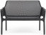 Диван пластиковый Nardi Net Bench стеклопластик антрацит Фото 2
