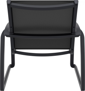 Комплект пластиковой мебели Siesta Contract Pacific Lounge стеклопластик, текстилен черный Фото 16