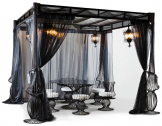 Шатер металлический со светильниками DFN Sole железо, ткань Фото 1