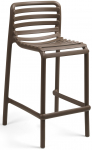 Стул пластиковый полубарный Doga Stool Mini