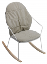 Кресло-качалка металлическое Gaber Amitha Lounge металл Фото 7