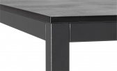 Стол ламинированный обеденный Scab Design Mirto сталь, компакт-ламинат HPL антрацит, цементный Фото 5