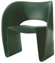 Кресло пластиковое Magis Raviolo полиэтилен оливковый Фото 1