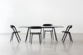 Стул деревянный Magis Pila массив ясеня, фанера ясеня, алюминий черный Фото 8