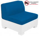 Модуль центральный пластиковый с подушками Ledge Lounger Affinity полиэтилен, ткань Фото 1