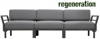 Диван пластиковый с подушками-thumbs-Фото1