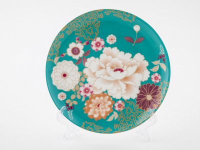 Тарелка Maxwell Williams Kimono фарфор зеленый Фото 1