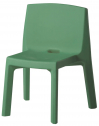 Стул пластиковый SLIDE Q4 Standard полиэтилен зеленый Фото 1