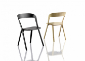 Стул деревянный Magis Pila массив ясеня, фанера ясеня, алюминий черный Фото 12